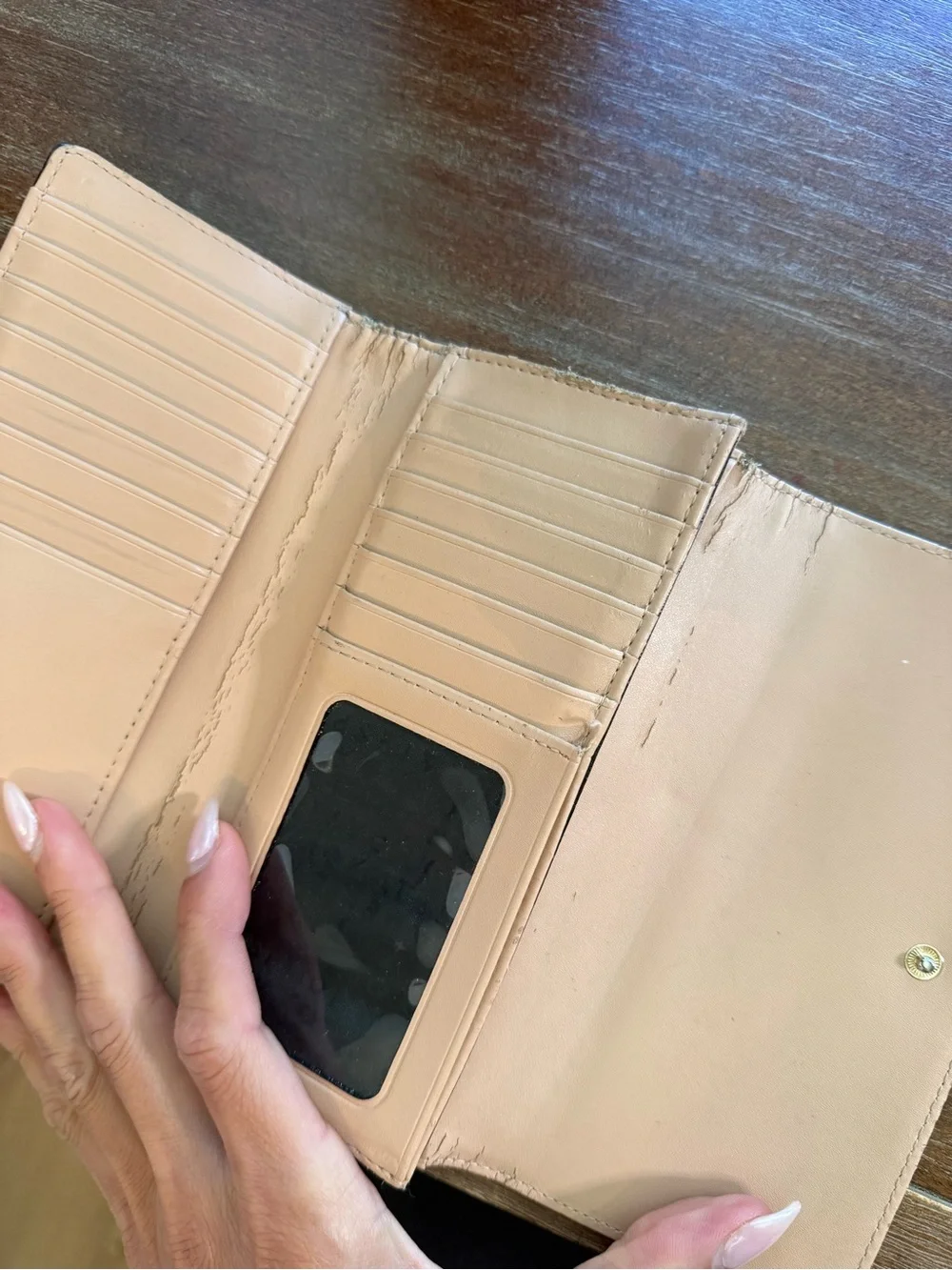 kate spade polished black